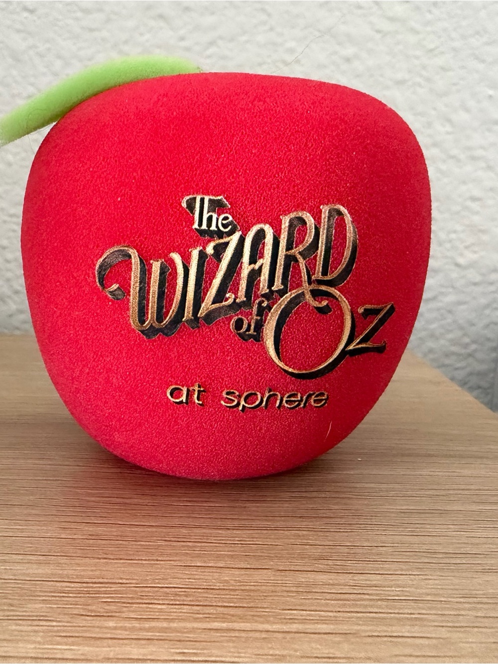 The Wizard of Oz Red Velvet Apple Collectible